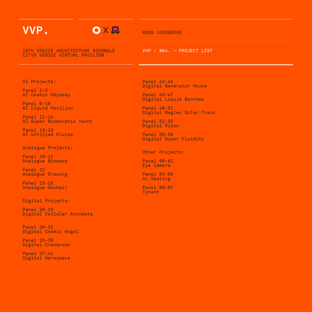 VVP004 // Digital Orange