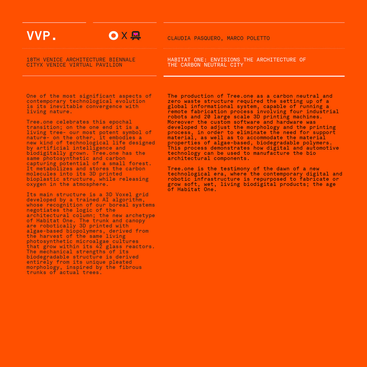 VVP007 // Digital Orange