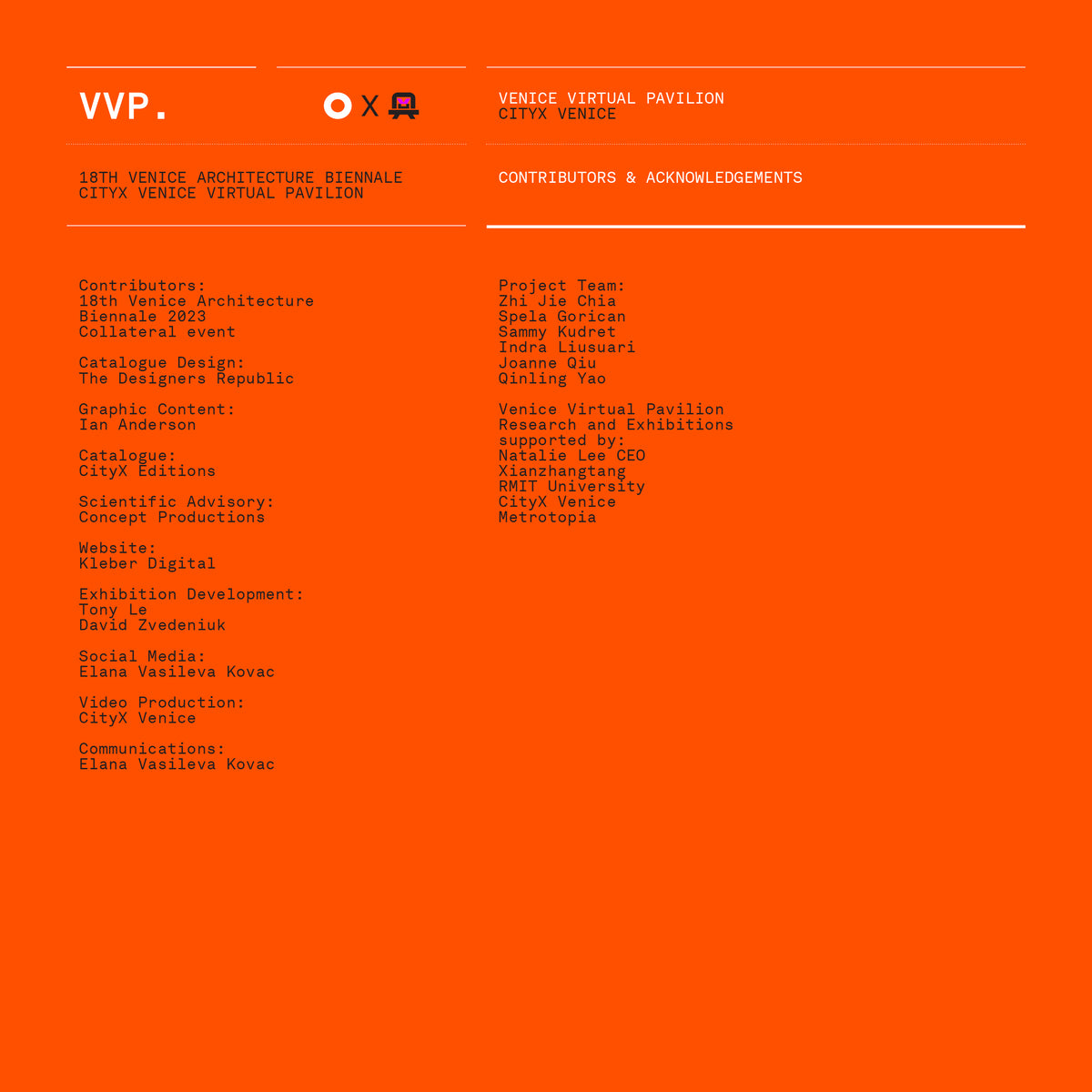 VVP009 // Digital Orange