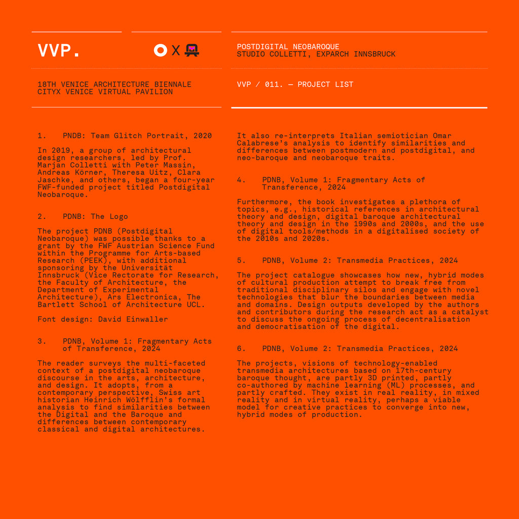VVP011 // Digital Orange