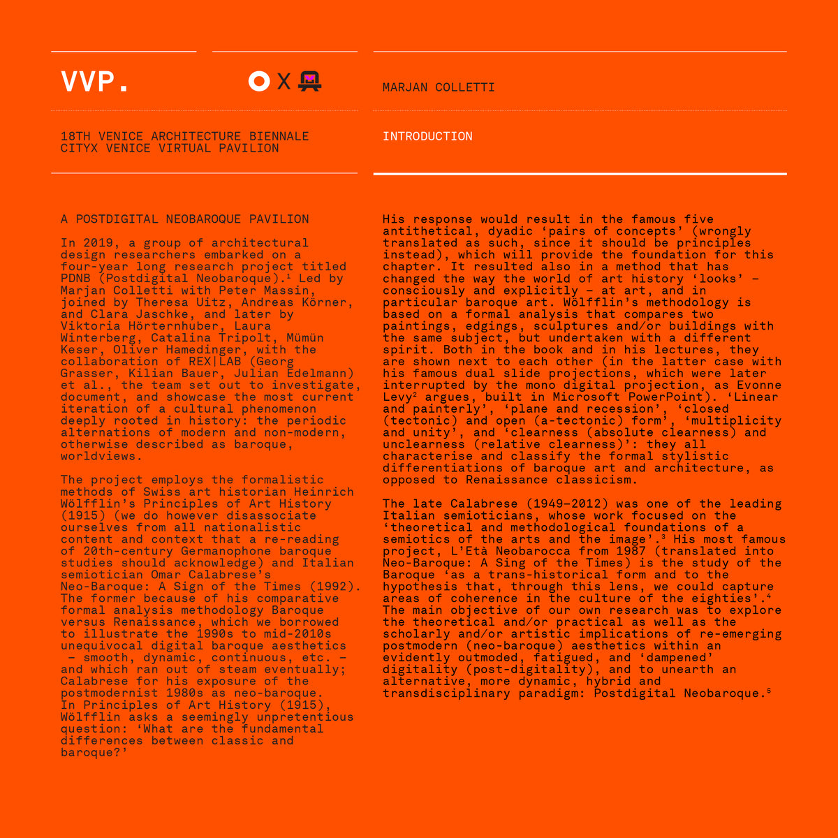 VVP011 // Digital Orange