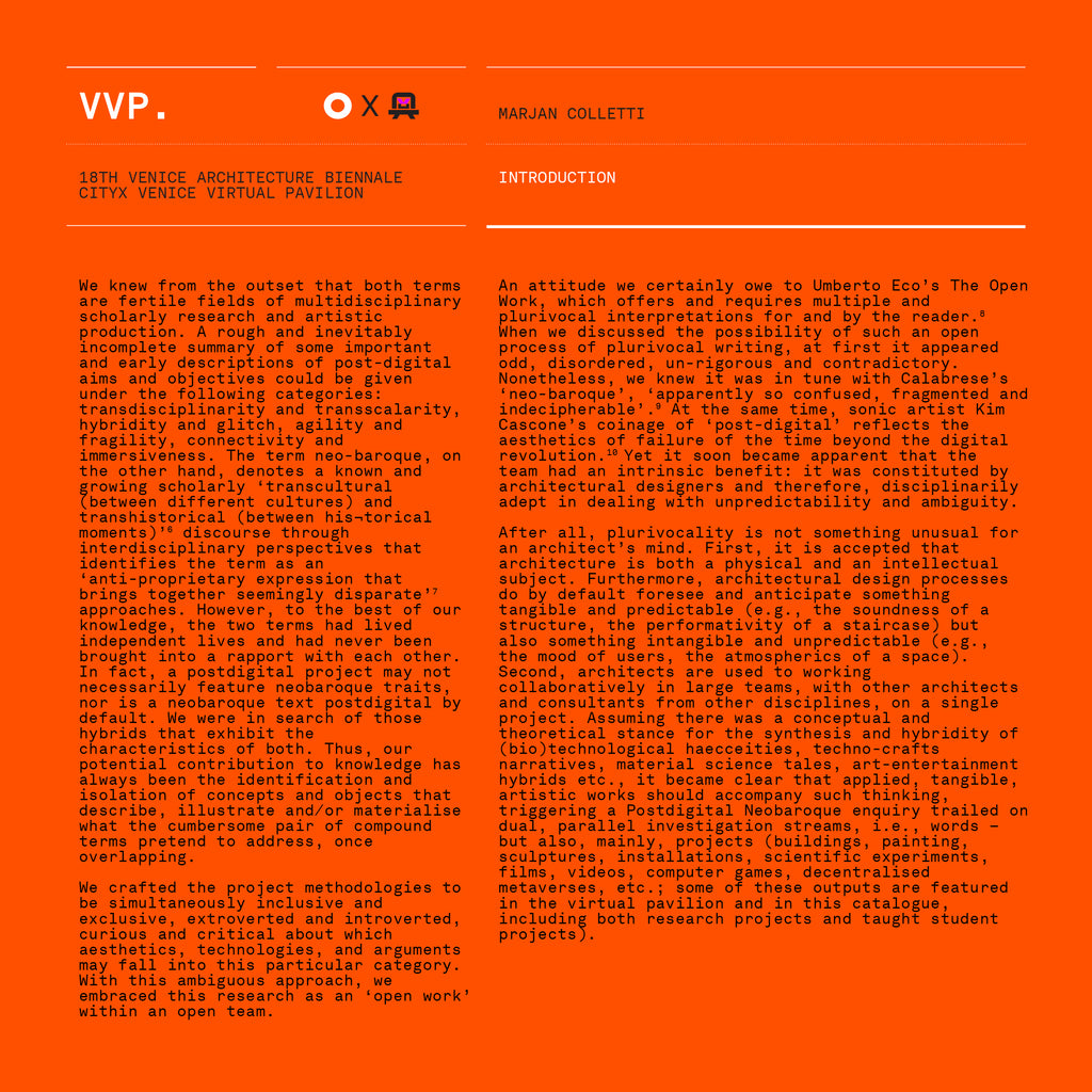 VVP011 // Digital Orange