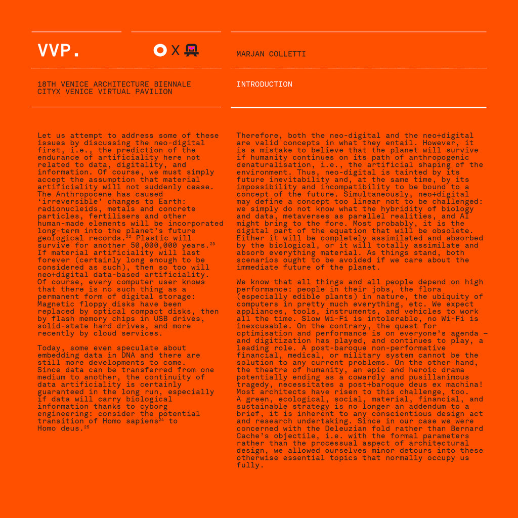 VVP011 // Digital Orange