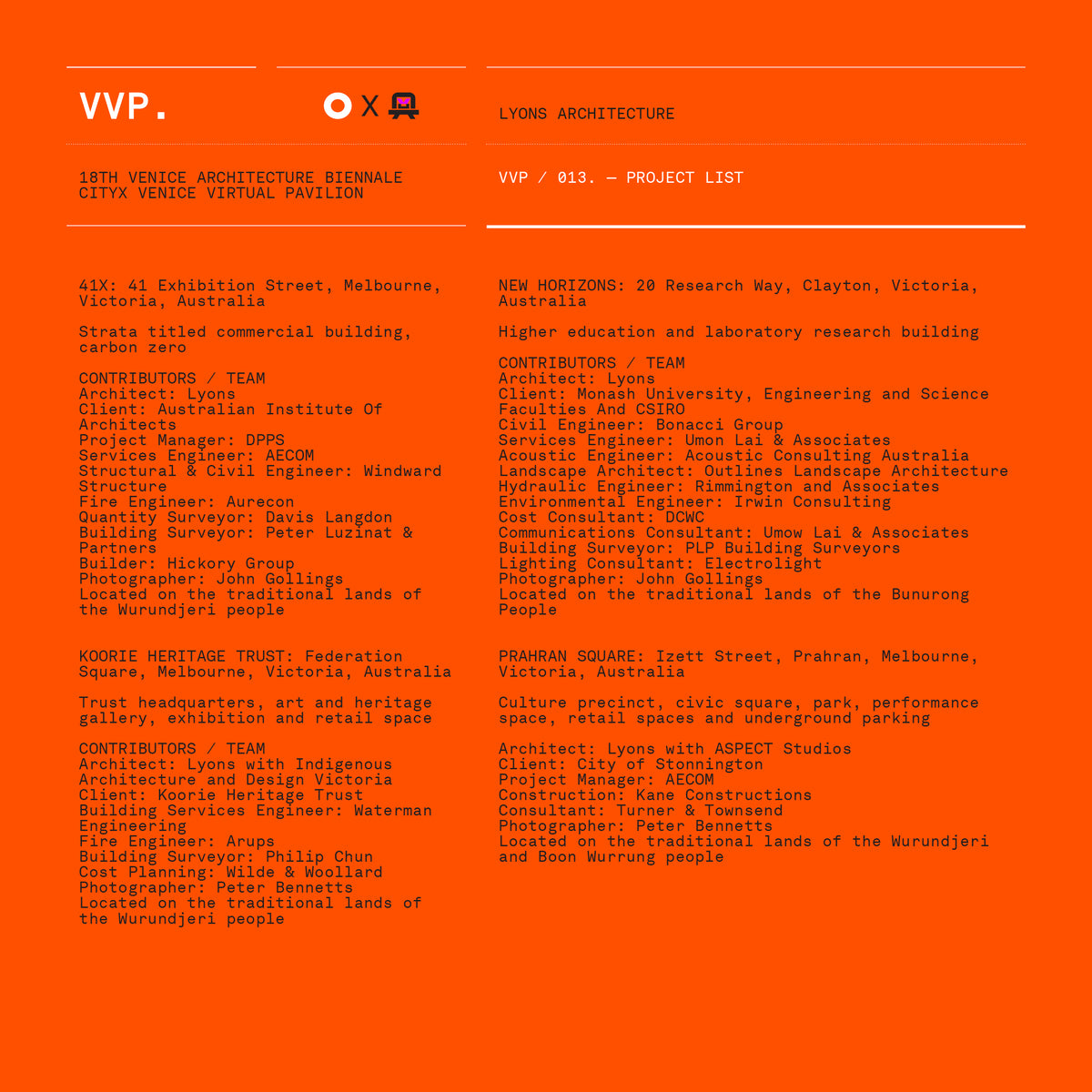 VVP013 // Digital Orange
