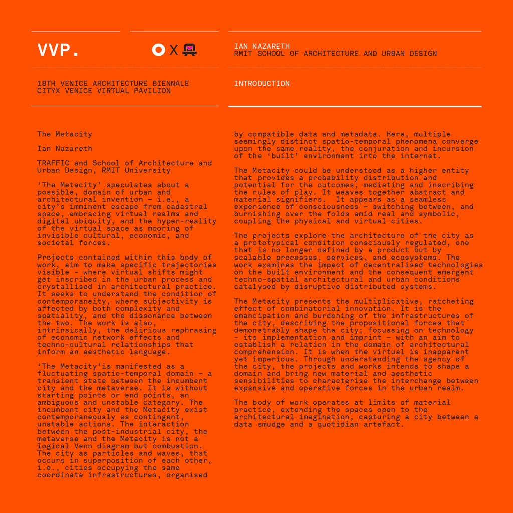 VVP018 // Digital Orange