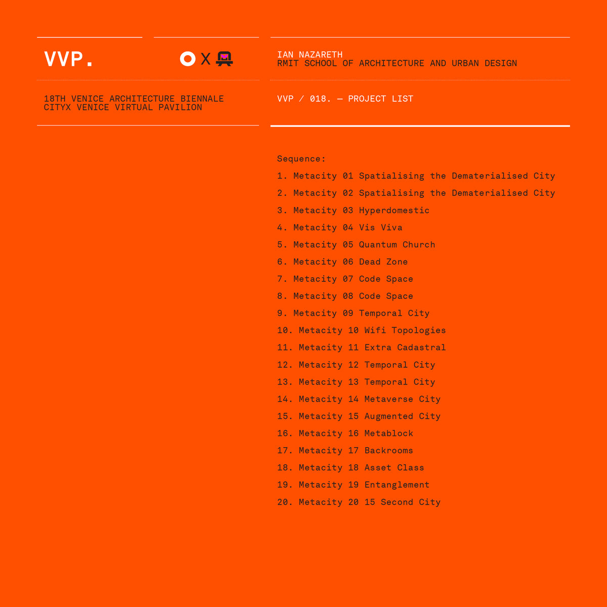 VVP018 // Digital Orange