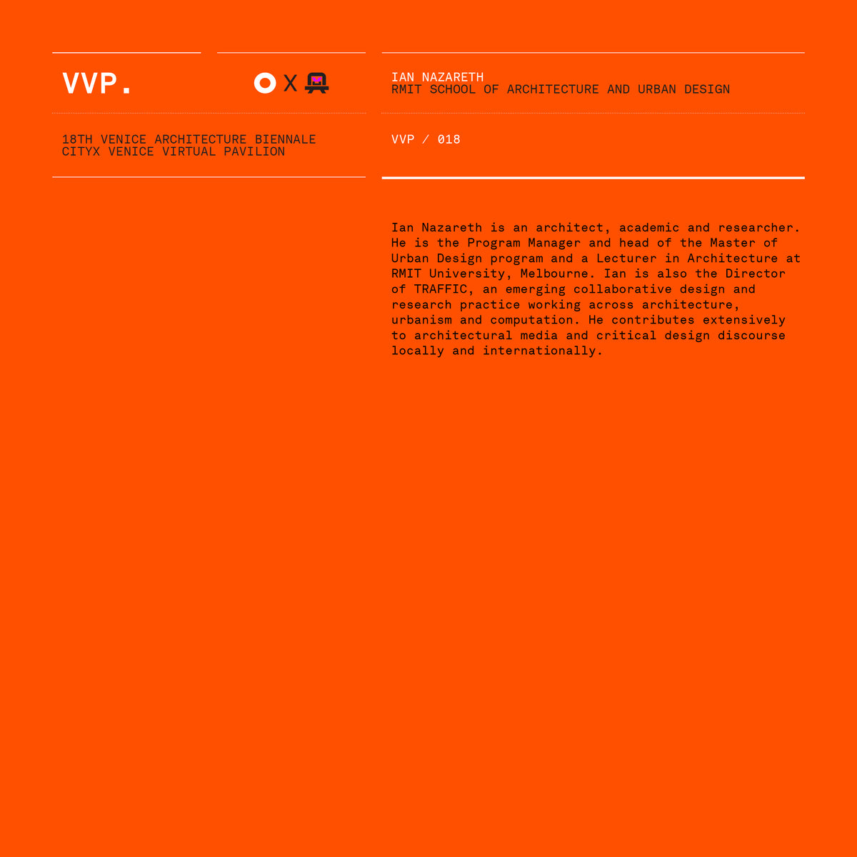 VVP018 // Digital Orange