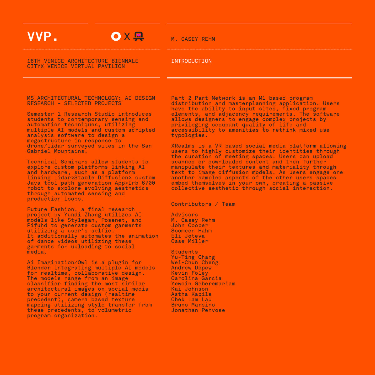VVP021 // Digital Orange