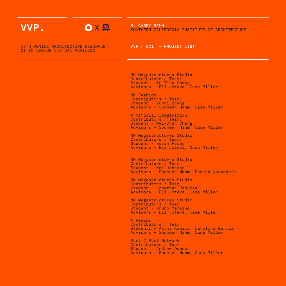 VVP021 // Digital Orange