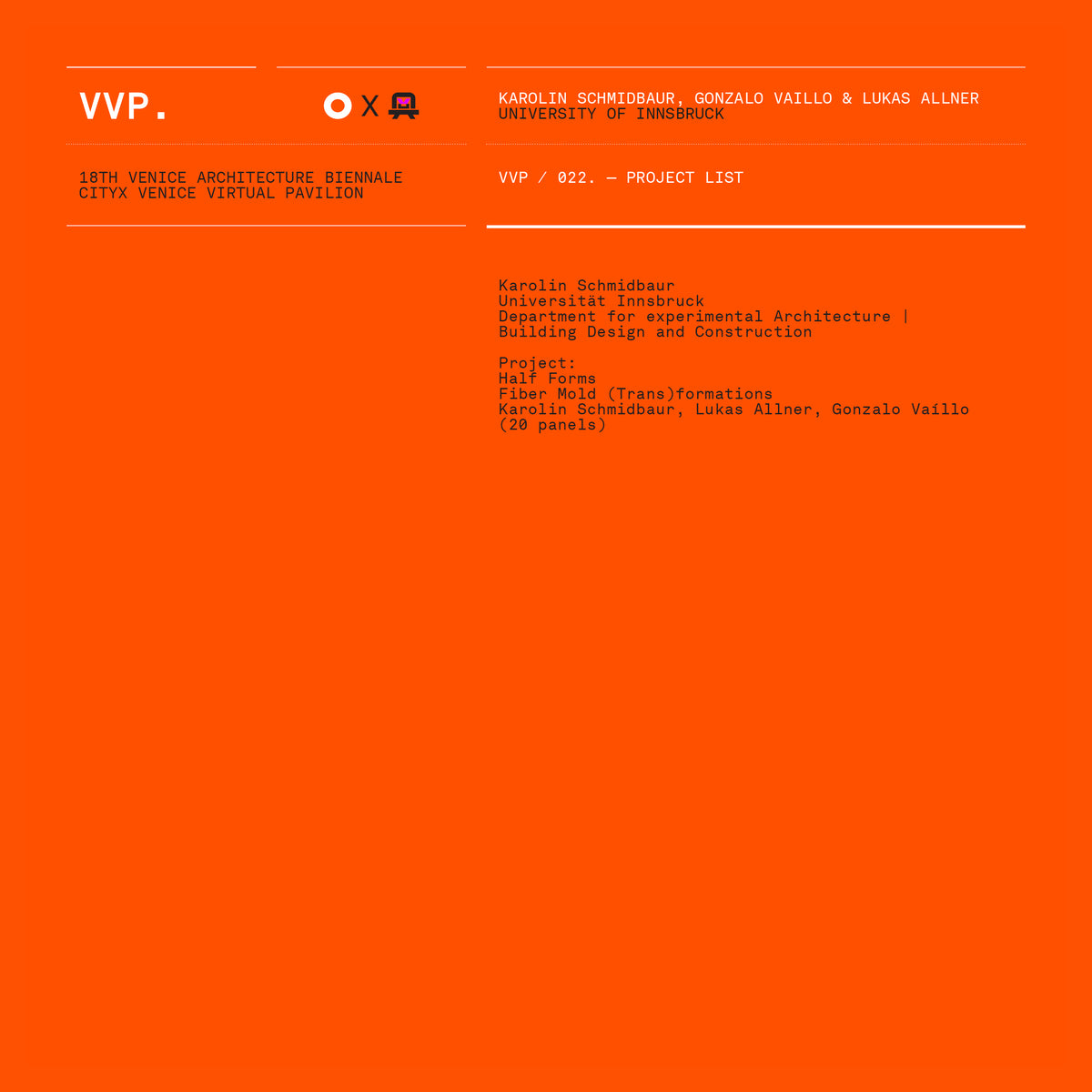 VVP022 // Digital Orange