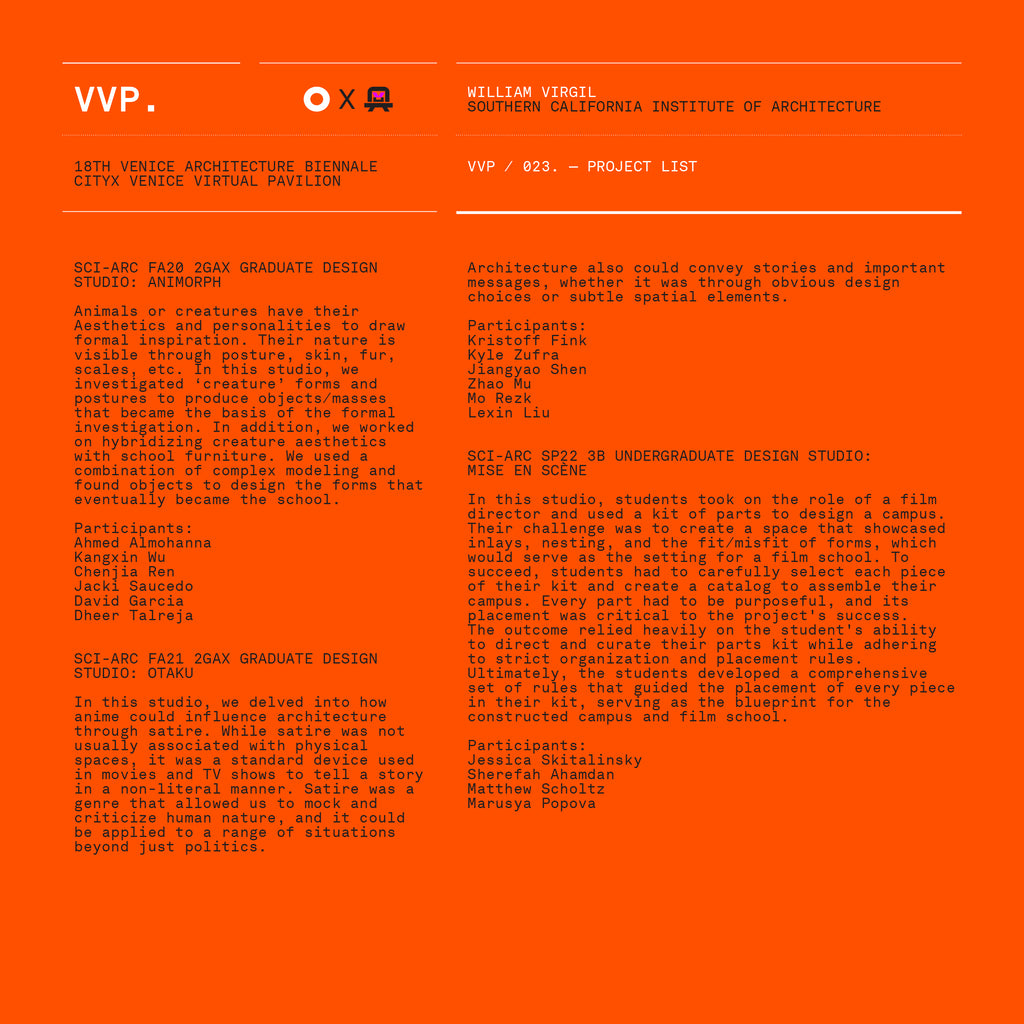 VVP023 // Digital Orange