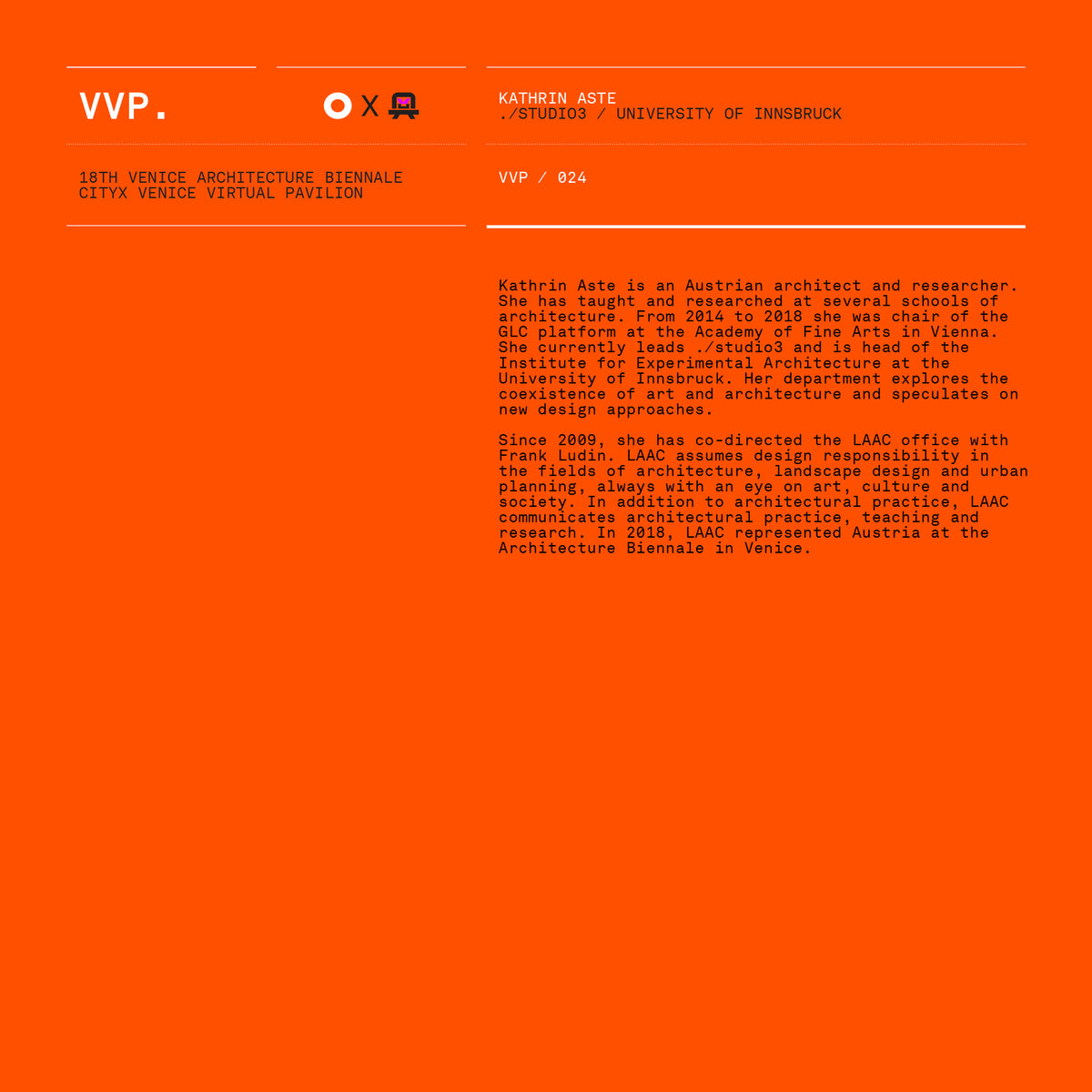 VVP024 // Digital Orange