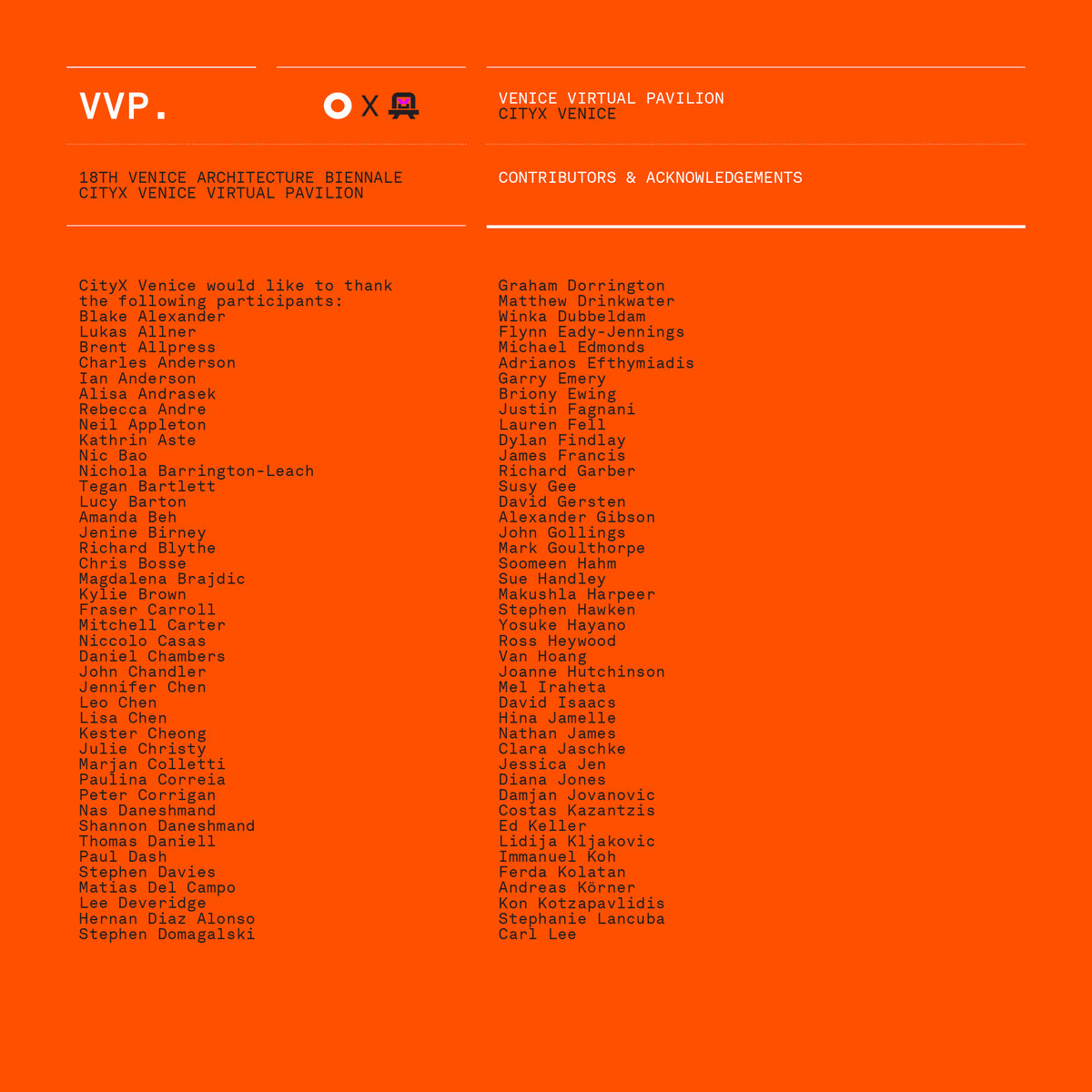 VVP024 // Digital Orange