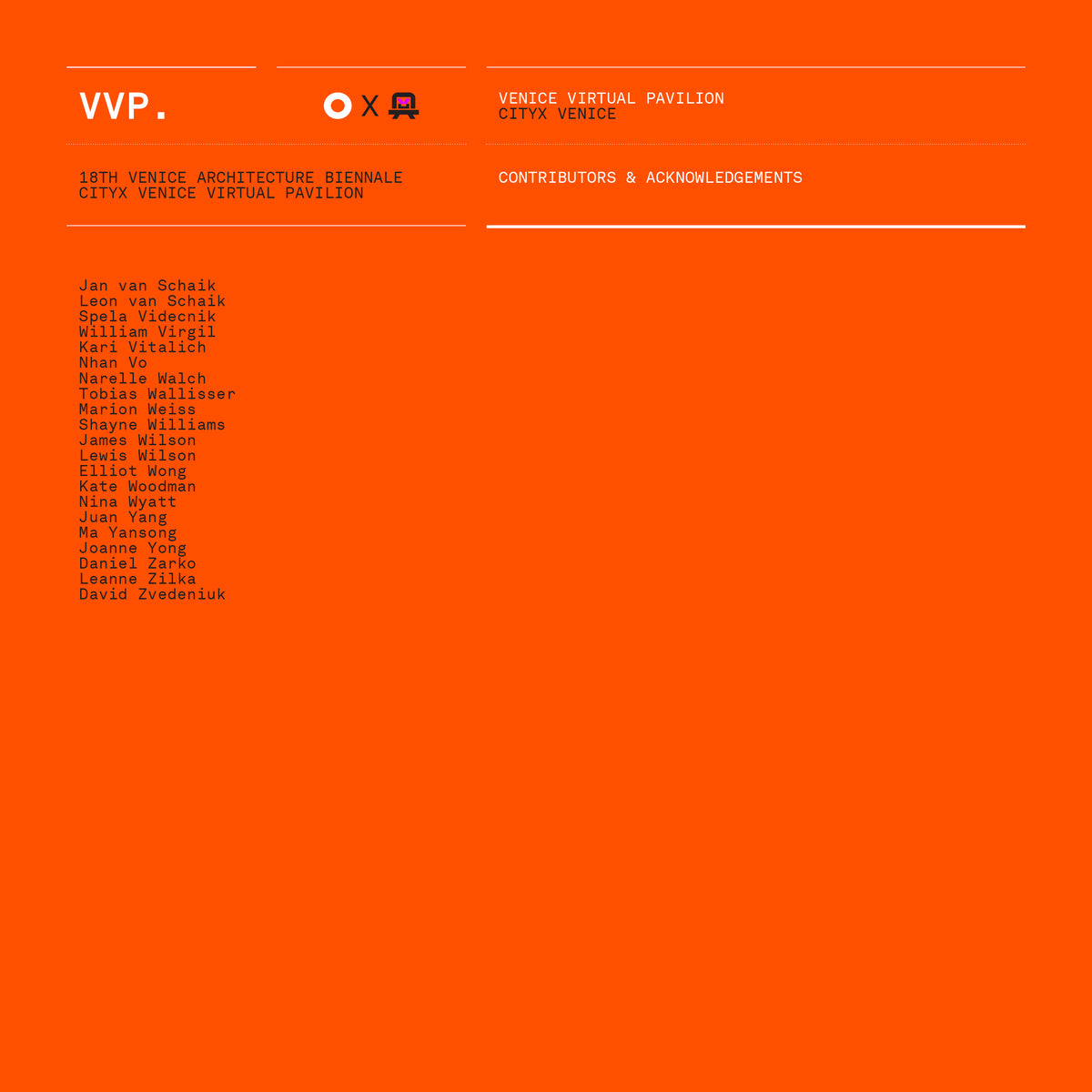 VVP024 // Digital Orange