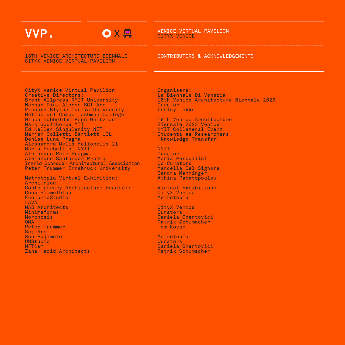 VVP025 // Digital Orange