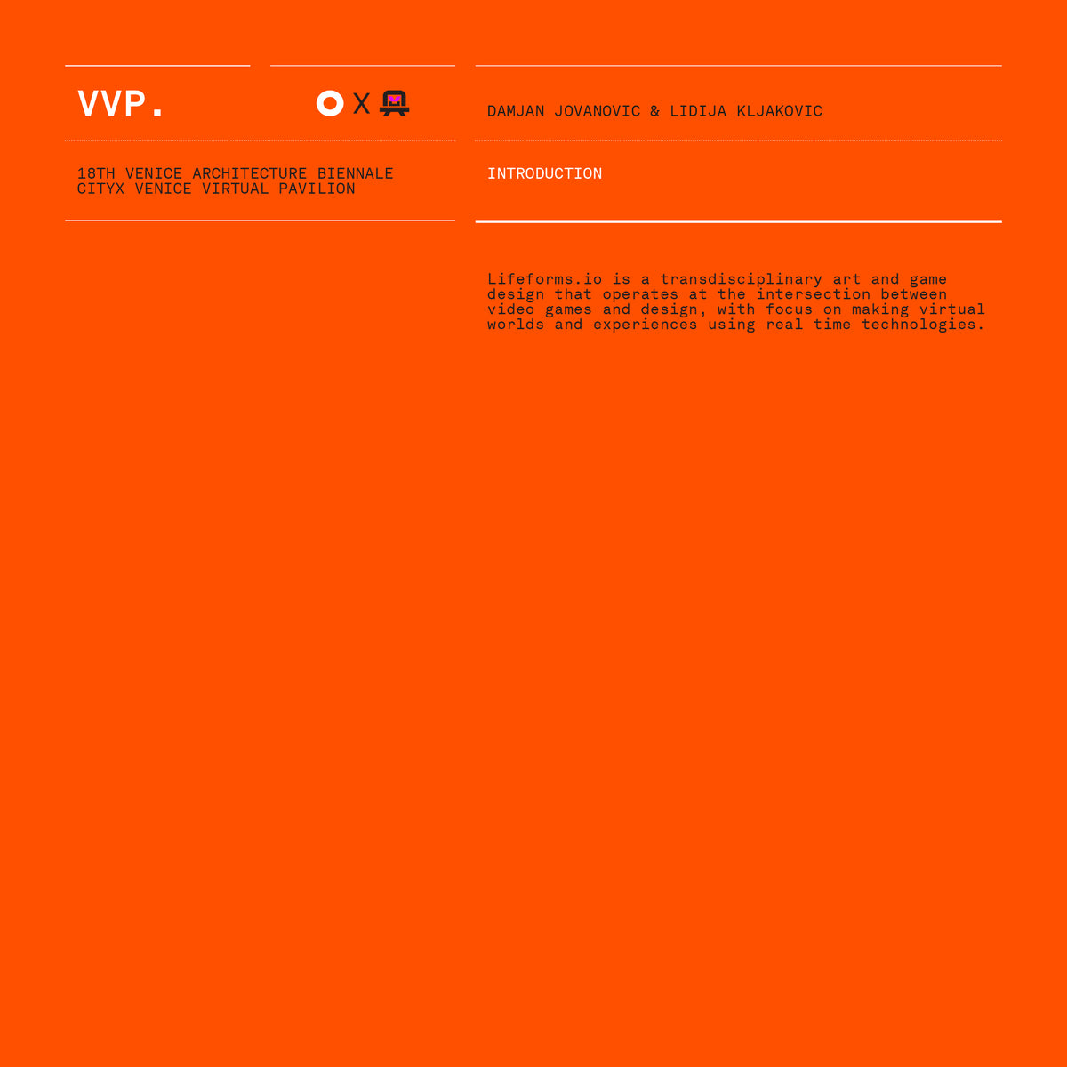 VVP025 // Digital Orange