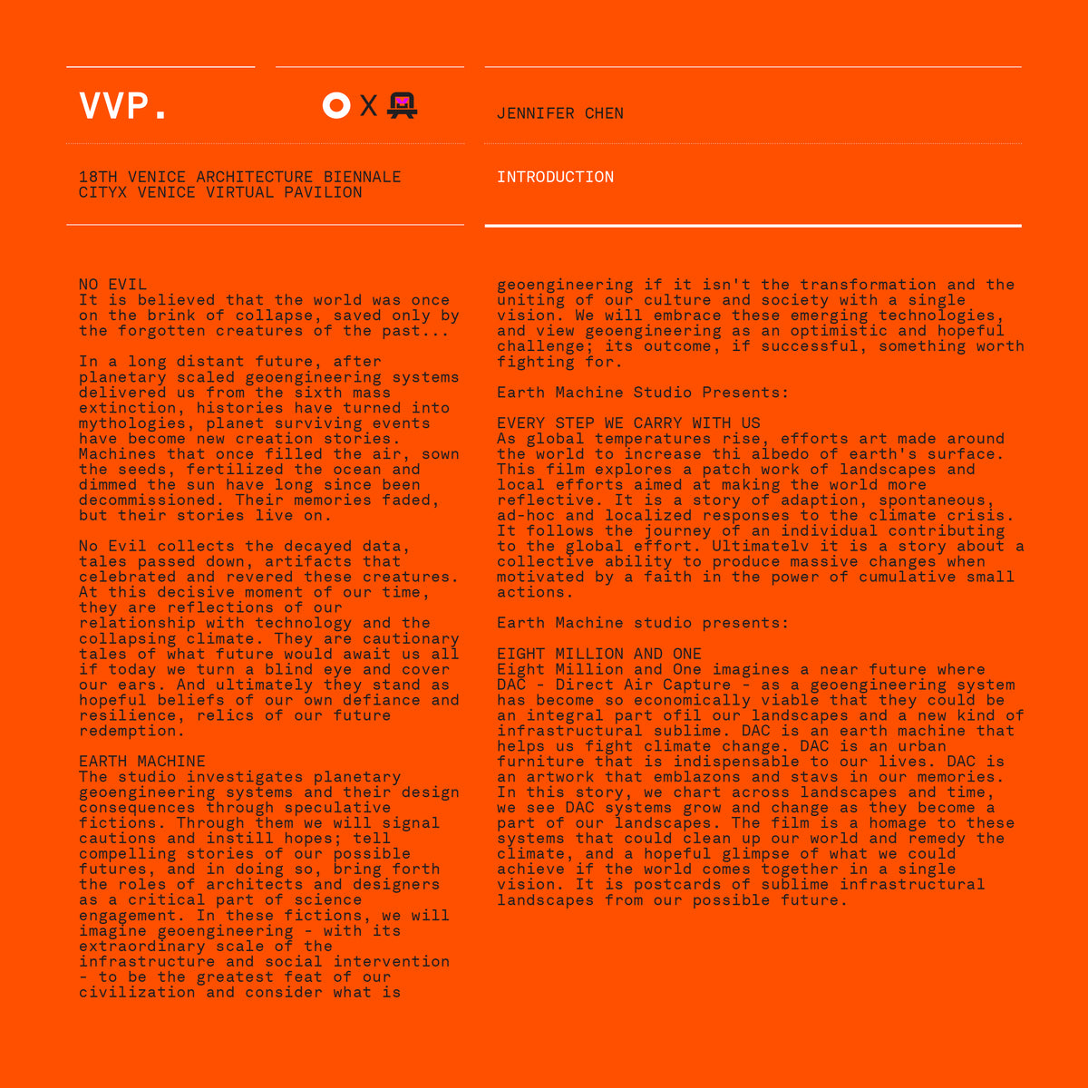VVP027 // Digital Orange