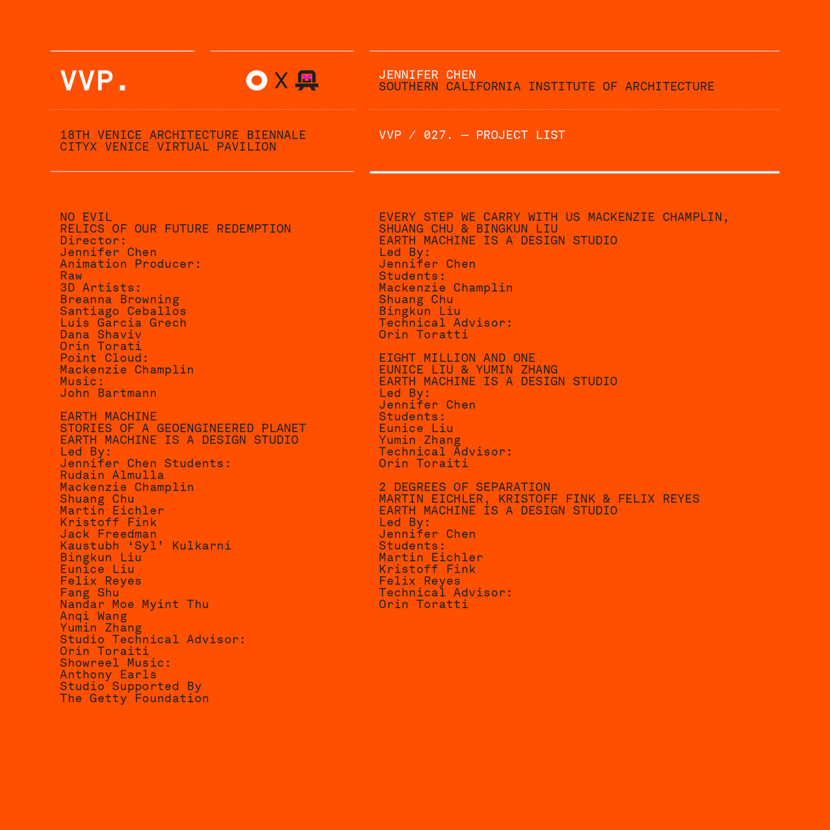 VVP027 // Digital Orange