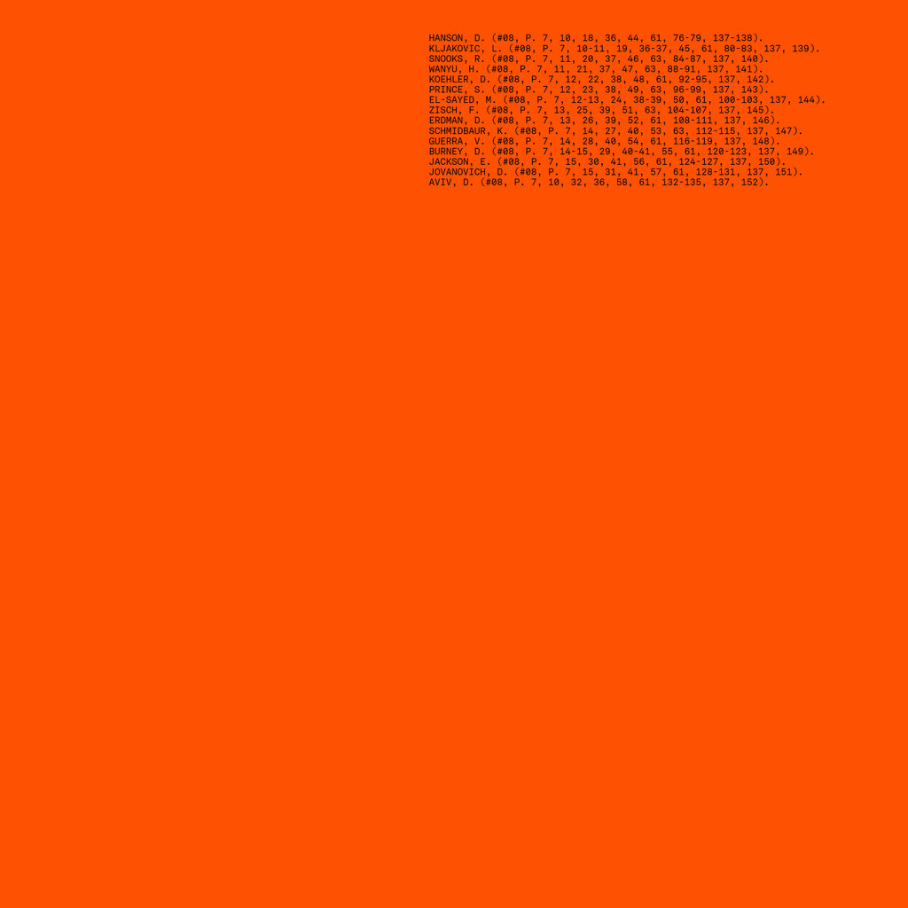 #IVP08 // Digital Orange