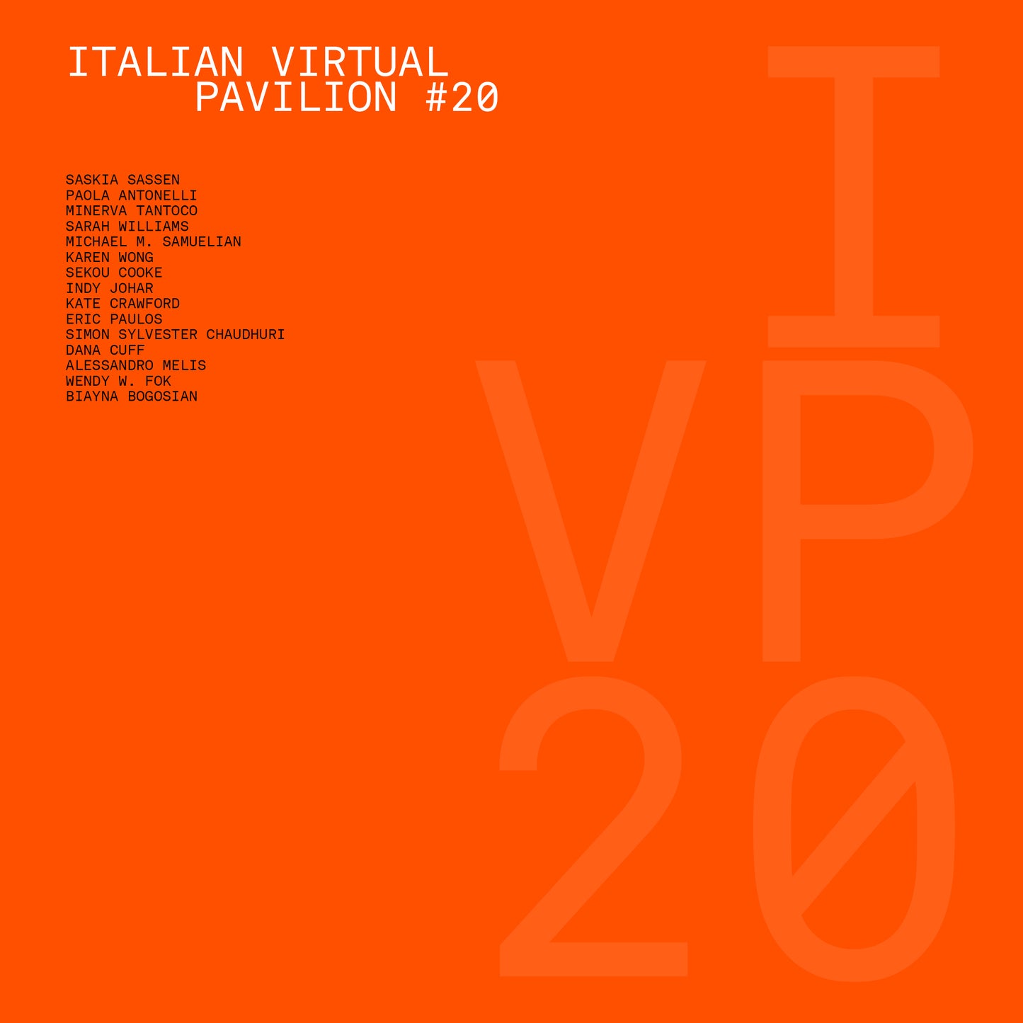#IVP20 // Digital White