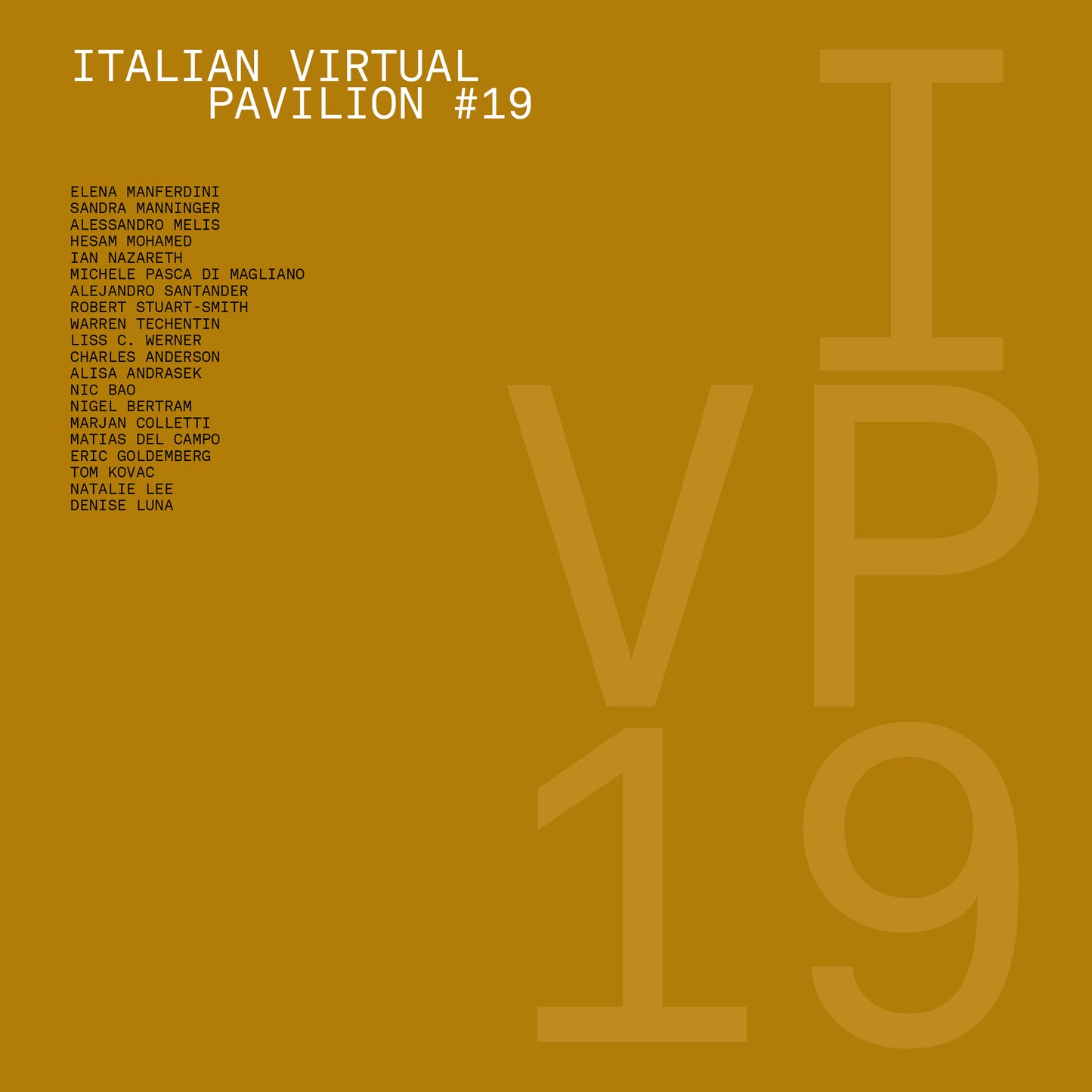 #IVP19 // Digital Gold
